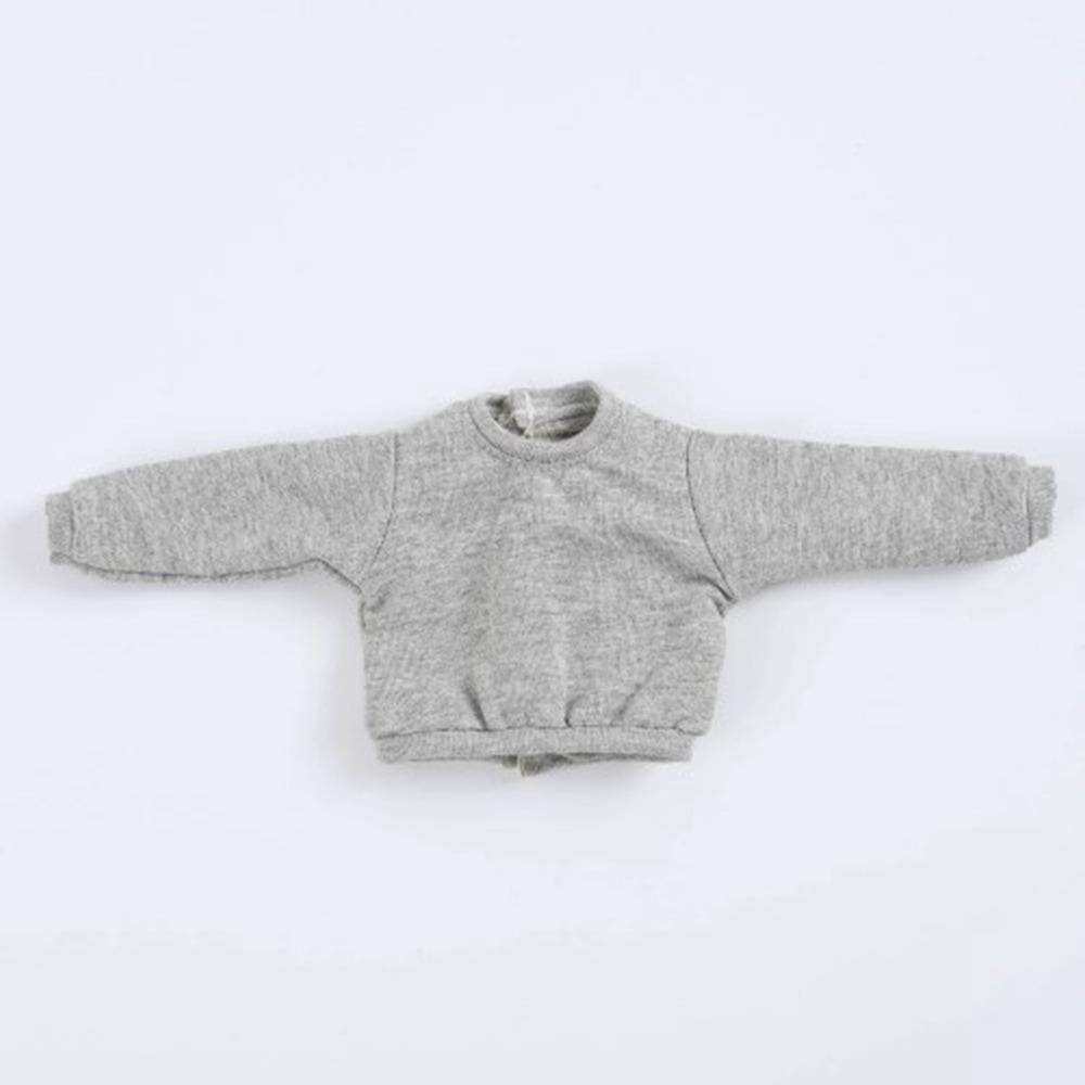 

Модная свободная повседневная толстовка для кукол Блайз серый