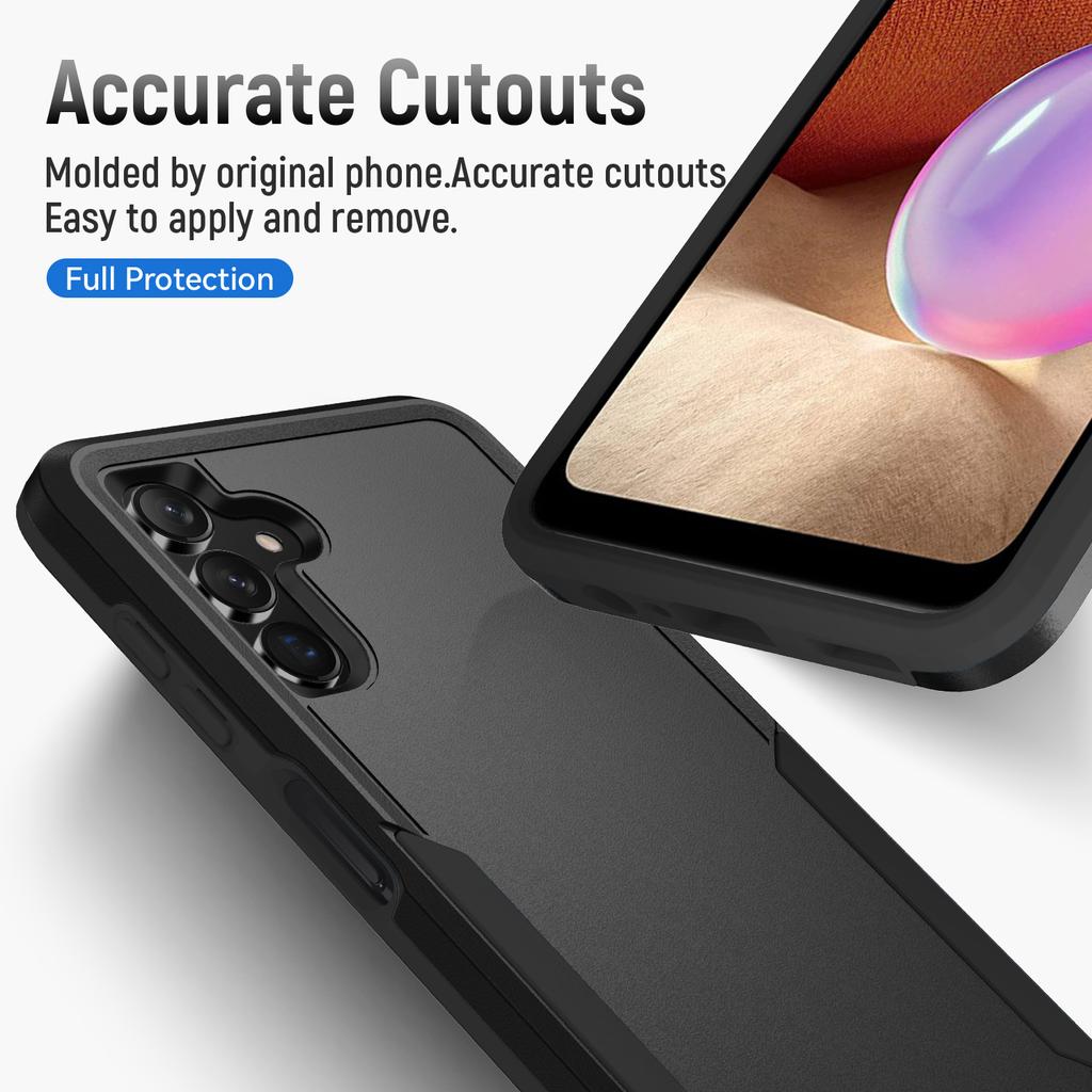 Dustproof Best Protection Case for Samsung Galaxy A55 A15 A35 A14 A54 A53 A33 A73 A13 A05S A04S A52S A52 A72 2 In 1 Armor Coque