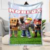 Roblox 180 Blanket Soft Warm Cozy Great for Couch Sofa Bed Four Seasons Universal Modern Style Unique Gift for Family and Friends Camping