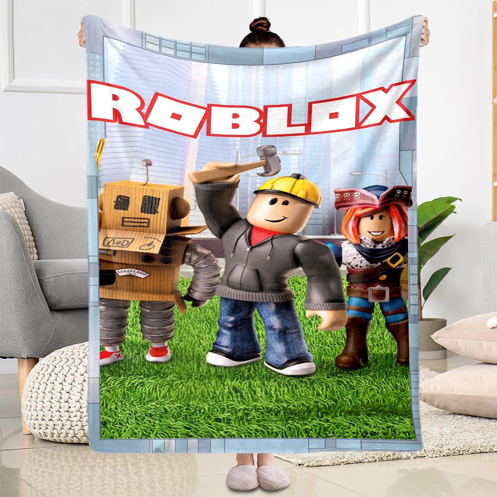 Roblox 180 Blanket Soft Warm Cozy Great for Couch Sofa Bed Four Seasons Universal Modern Style Unique Gift for Family and Friends Camping