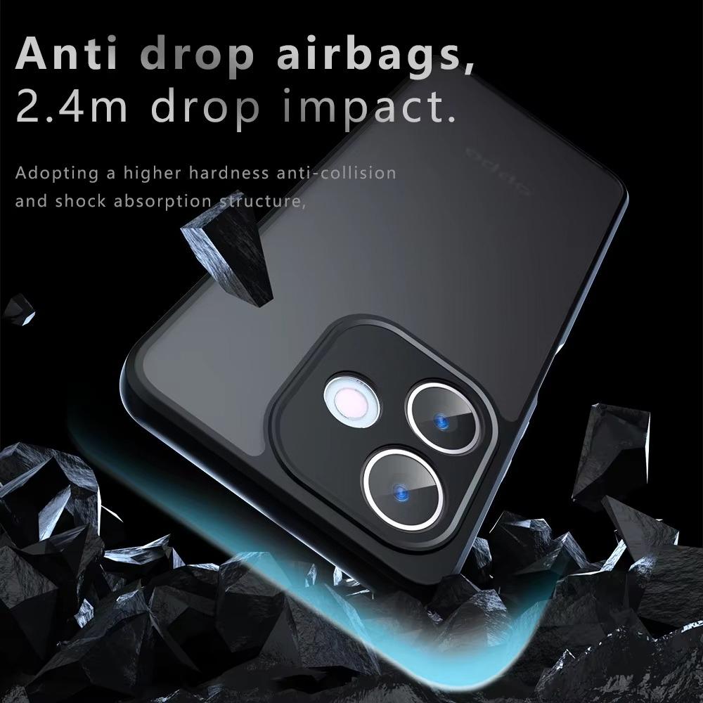 Matte Cover for OPPO A5 Pro Case Ultra Thin Translucent & Clear Full Protection Shockproof Funda for OPPO A5 Pro Capa