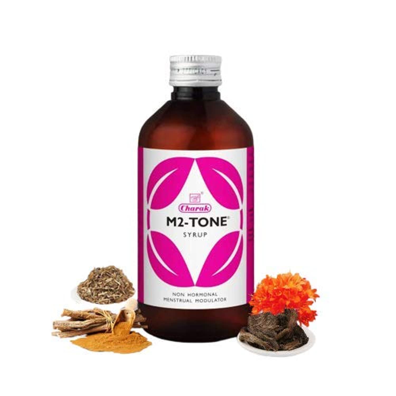 

Charak Pharma M2Tone Syrup for Women 450 ml Pack of 1 | Hormonal Balance & Wellness Support