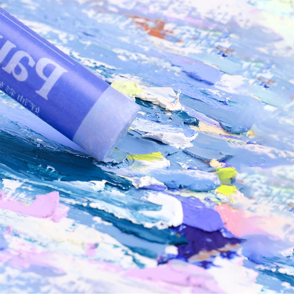 Paul Rubens Artist's Oil Pastels, 72 Landscape Colors, Artist's Soft Oil Pastel Set, Vibrant and Creamy