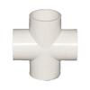 White PVC Pipe Connector 20/25/32mm Straight Elbow Tee Cross Water Pipe Adapter 3/4/5-Way Joint Garden Lawn Irrigation Fittings