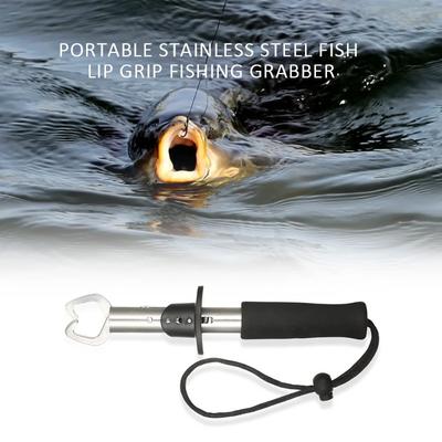 Stainless Steel Fish Controller Luya Clamp Fish Grabber Fish Controller Clamp With Scale And Ruler Pliers Clamp Fish Fishing Gear
