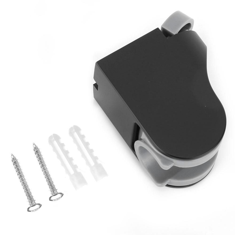 ABS Shower Head Holder Black Shower Nozzle Holder Practical Handheld Shower Bracket  Home Hotel Spa