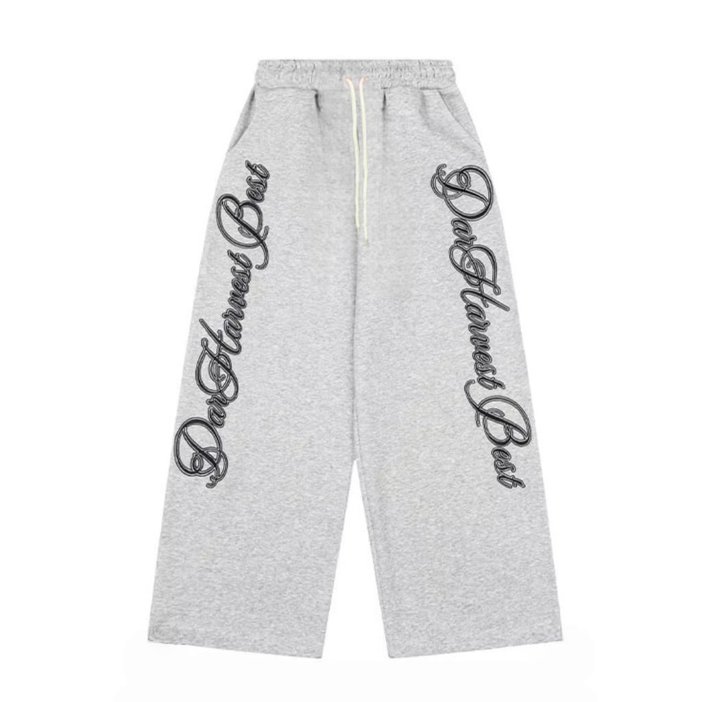 Summer Fashion Women's Kids Casual Gothic Sports Jogging Pants Straight Leg Oversized Street Jogging Pants