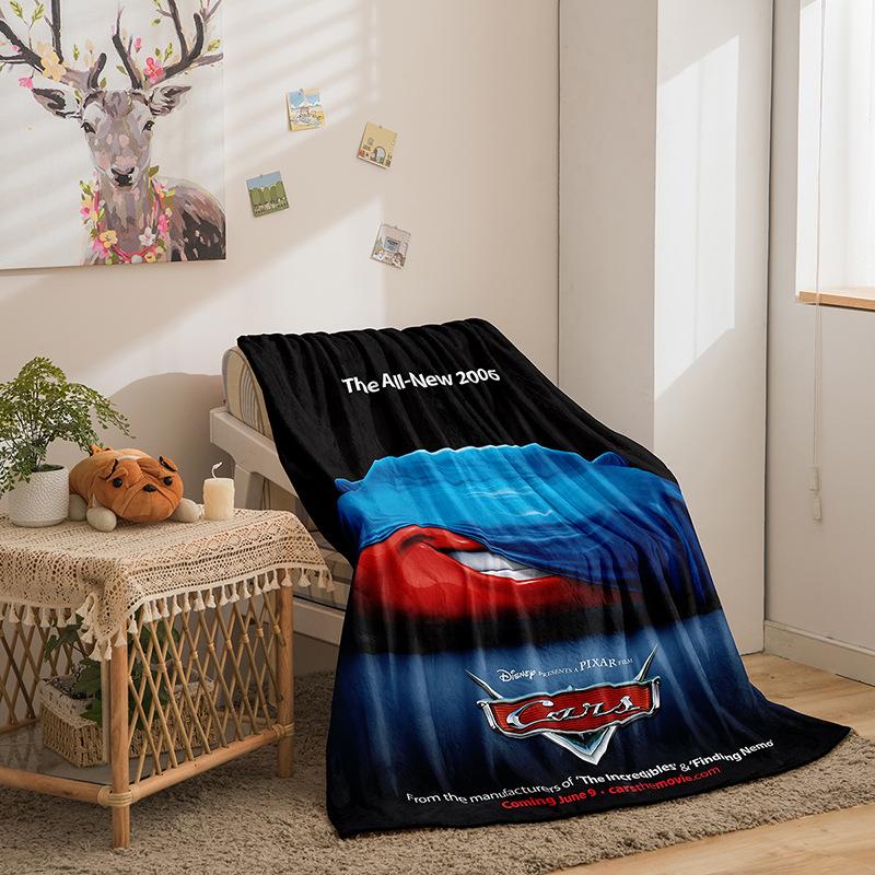Cars Series Double-Sided Flannel 3D Digital Printing Blanket Blanket