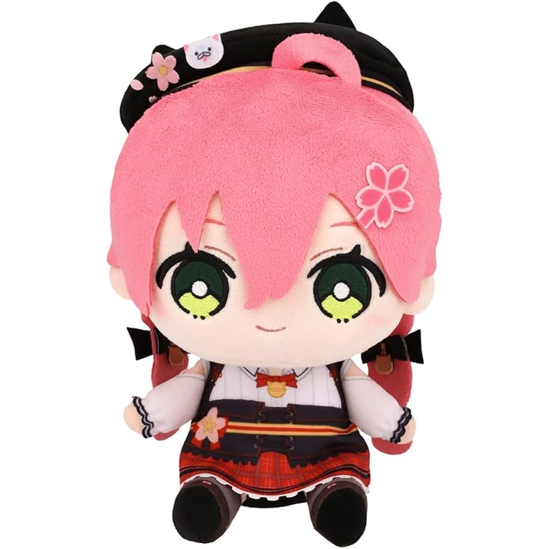

Miko Sakura stuffed toy plain clothes costume friends with u Hololive official Goods