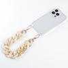 Glossy Acrylic Mobile Phone Chain for Phone Case Lanyard Bag Women Custom LOGO Resin Phone Crossbody Necklace 120cm 30CM