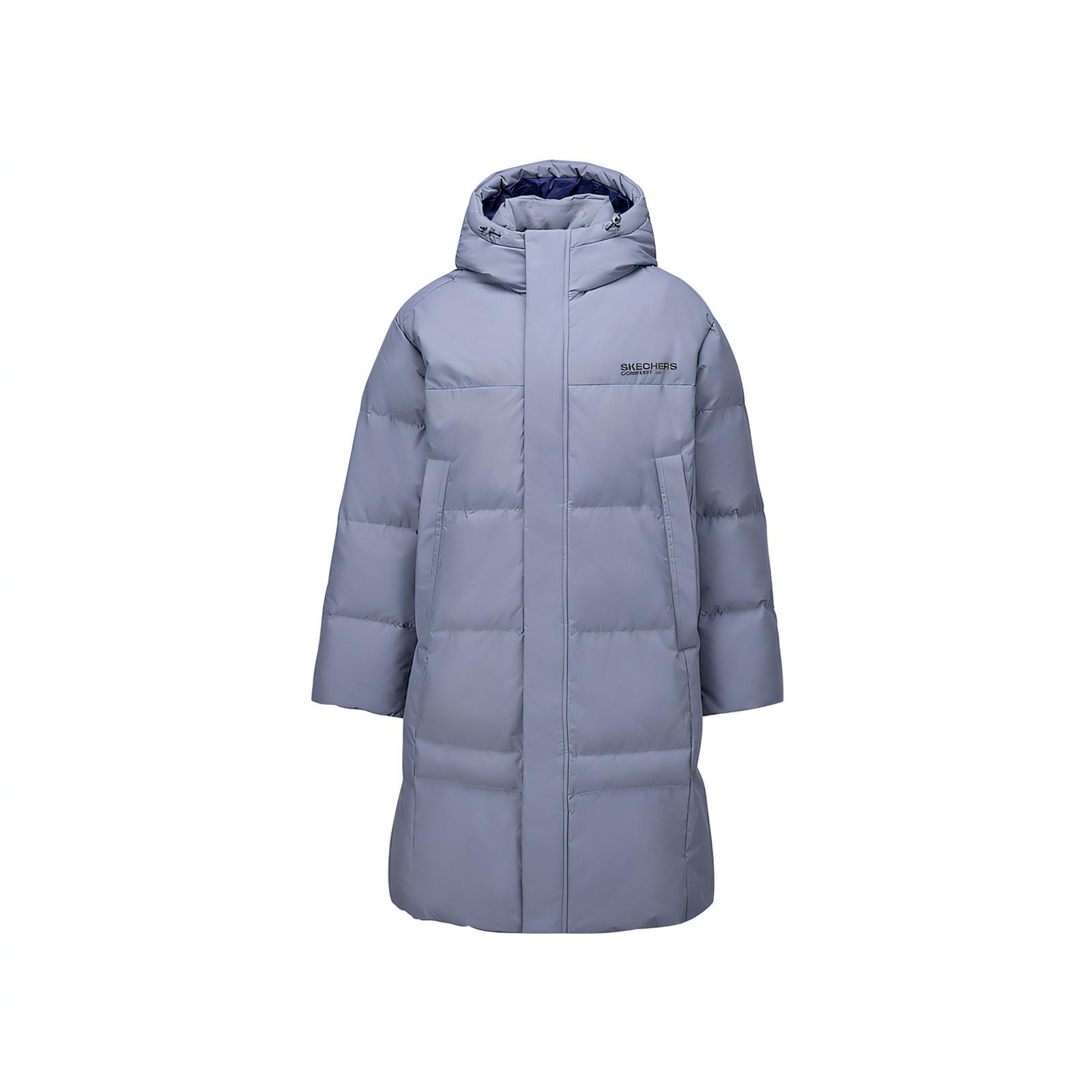 Skechers Sports Alliance Series Solid Color Comfortable Simple Beautiful Down Jacket Unisex Outerwear L425U014-05WB XL