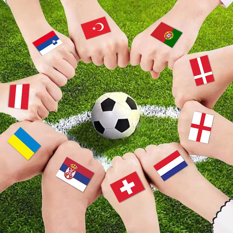 105 шт./набір Наліпки Серії Національних Прапорів Мультяшні Милі Валіза Ноутбук Гітара Скейтборд Персоналізована Декоративна Наліпка TMZ