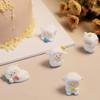 New Product In Stock Cute Mini Lamb Figurine Desktop Ornament Computer Display Screen Decoration Holiday Surprise Gift For Girls
