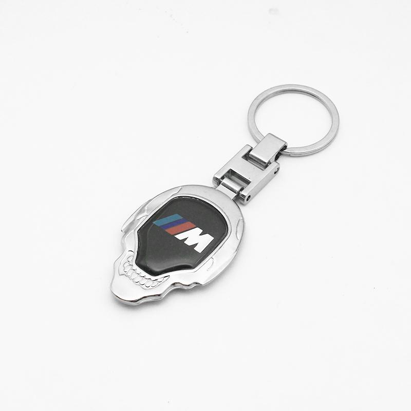 3D Metal Leather Emblem Car Keychain Key Chain Key Rings Bag For BMW X1 X3 X5 X6 X7 F20 F22 F23 F85 F86 E90 E91 F32 F33 F34 F36