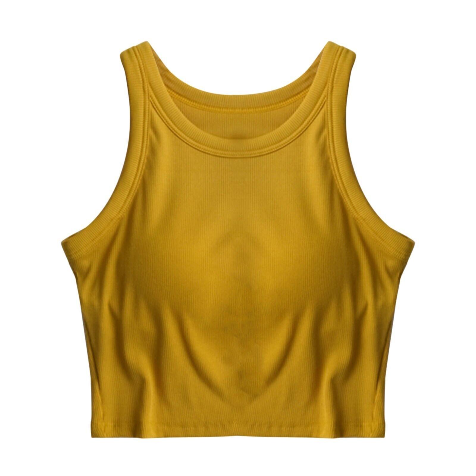 

Женская кофточка с нижней частью и подушечкой на груди, сексуальное нижнее белье большого размера с подушечкой на груди XL жёлтый