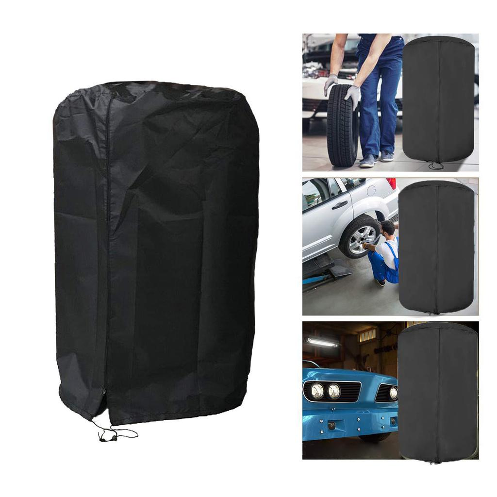 Spare Tyre Bag Tire Cover Tire Waterproof Anti Dust Large Car Wheel Storage Bag Holding Up To 4 Tires 73x110cm/82x120cm
