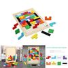 Jouets Tetris en Bois Colorés pour l'Intelligence des Jeunes Apprenants Âgés de 3 à 8 Ans