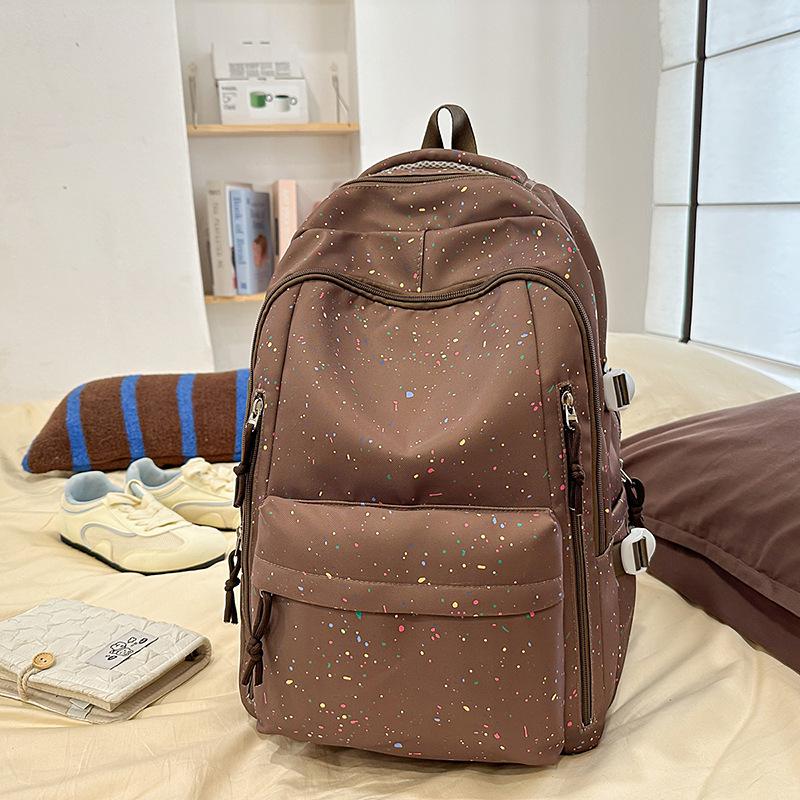 

Стильный рюкзак большой вместимости для старшеклассниц - Свежий, милый, простой дизайн для путешествий Suitable for grades 3-12