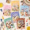 Floating Light PET Drink-Themed Journal Stickers Pack – DIY Decoration Material