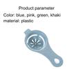 Egg White Yolk Separator Hollow Mini Plastic Handheld Egg Divider for Kitchen