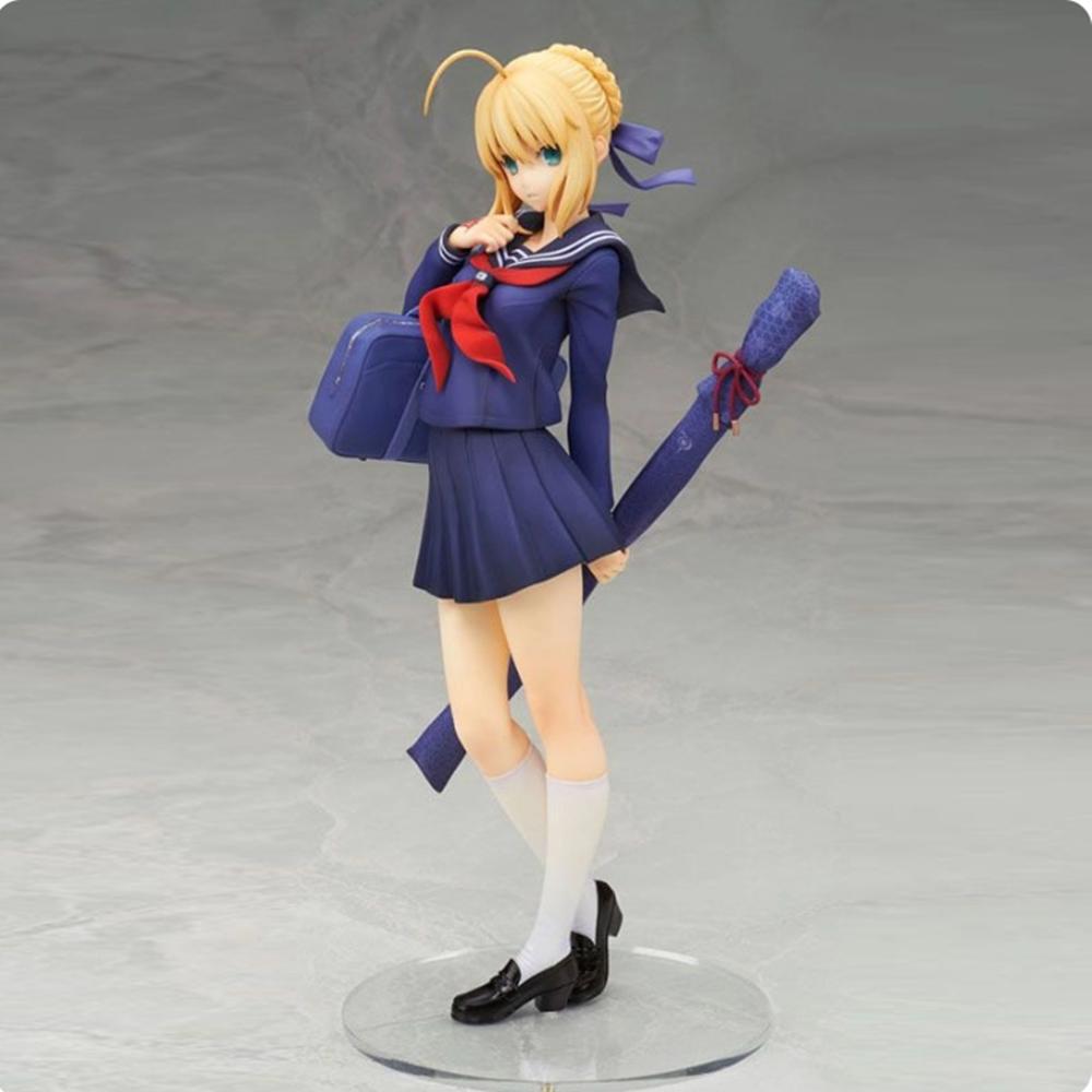 Fate/Stay Night Master Altria 1/7 Caster Plain Clothes Nero Claudius Saber Jinku no Anime PVC Action Figure Toy Game Model Doll