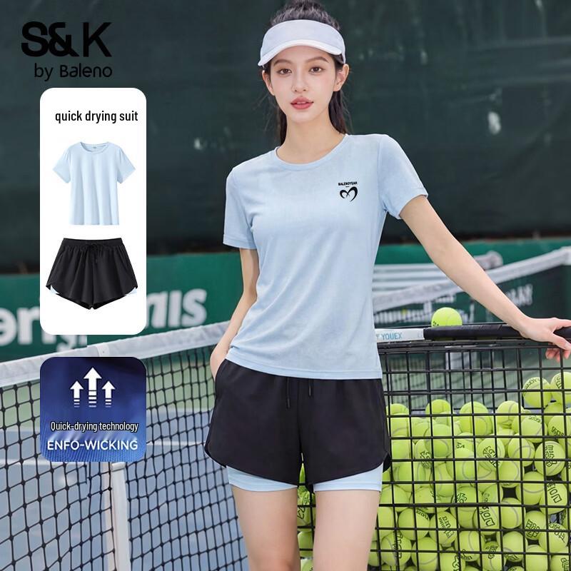 Baleno S&K2026 Women s Quick-Dry Fitness Set M