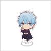 10CM Anime Mashle: Magic and Muscles Figure Stand Model Mash Burnedead/Lance Crown Cute Desk Decor Standing Sign Gifts