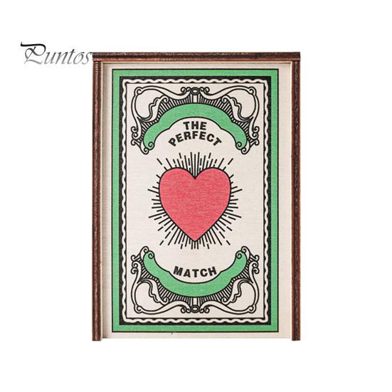 Personalized Monogrammed Matchbox Compact Design Portable Wooden Matchbox Anniversary Wedding Supplies
