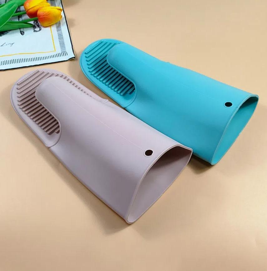 

Anti Slip Insulation Glove Thickened Hand Clip Fashionable Oven Mitts Cooking