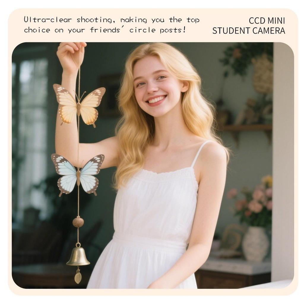 1080P HD Mini Flip Screen Camera: Wearable Compact Camcorder for Teens