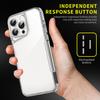 For IPhone16 Small Waist Mobile Phone Case for Apple 15pro Transparent 14 Anti-fall Mobile Phone Protective Case