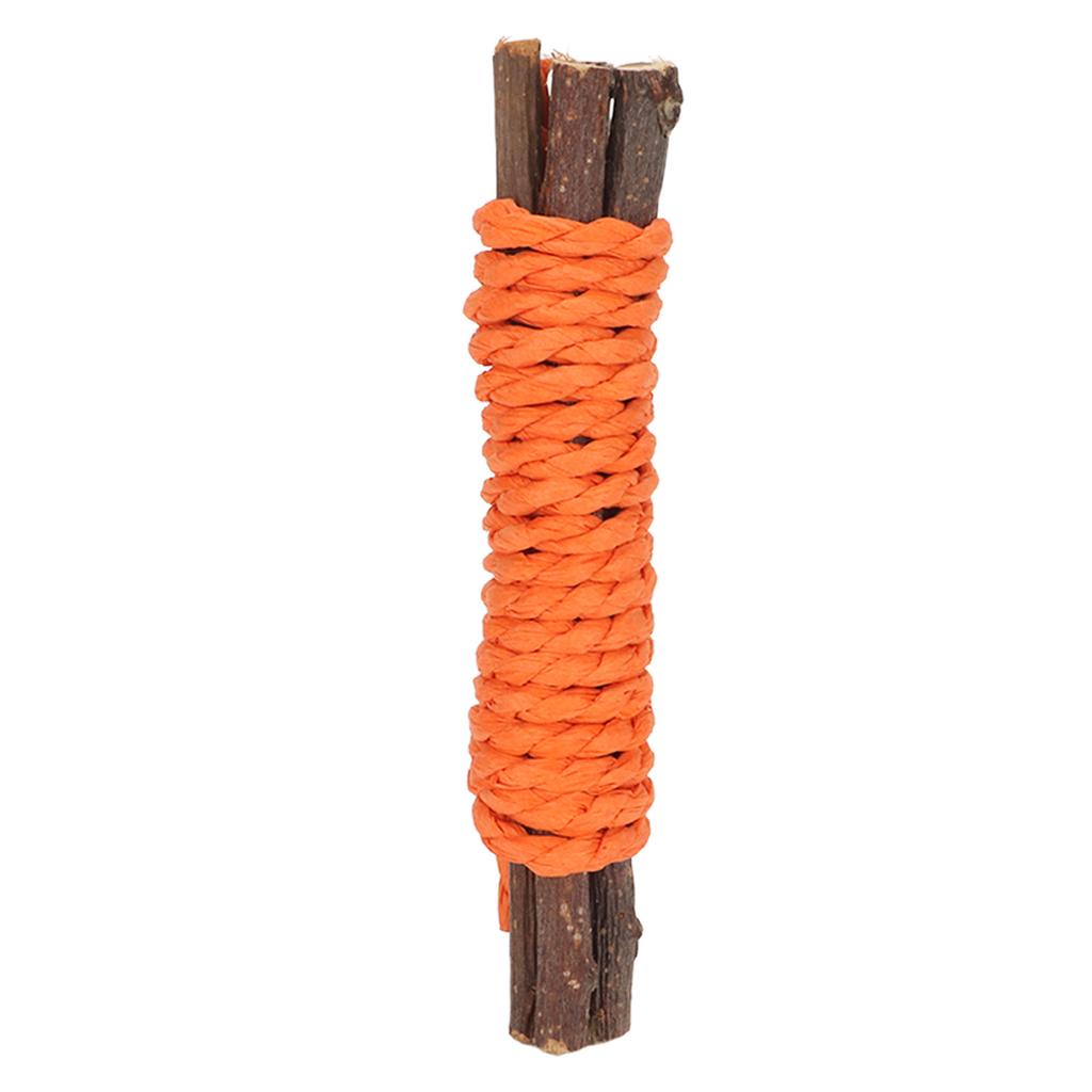 10Pcs Hamster Chew Sticks   Branches and Paper Rope Woven Wooden Hamster Bite Toys for   Hamster Chinchilla