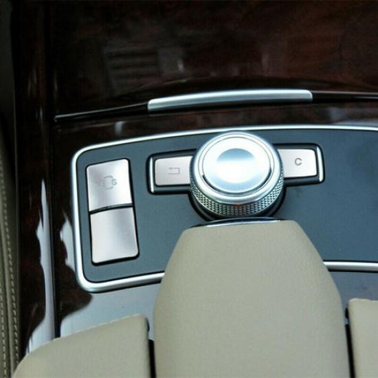 Car Center Console ES Button Cover Trim For Mercedes Benz E Class W212 2010-2015