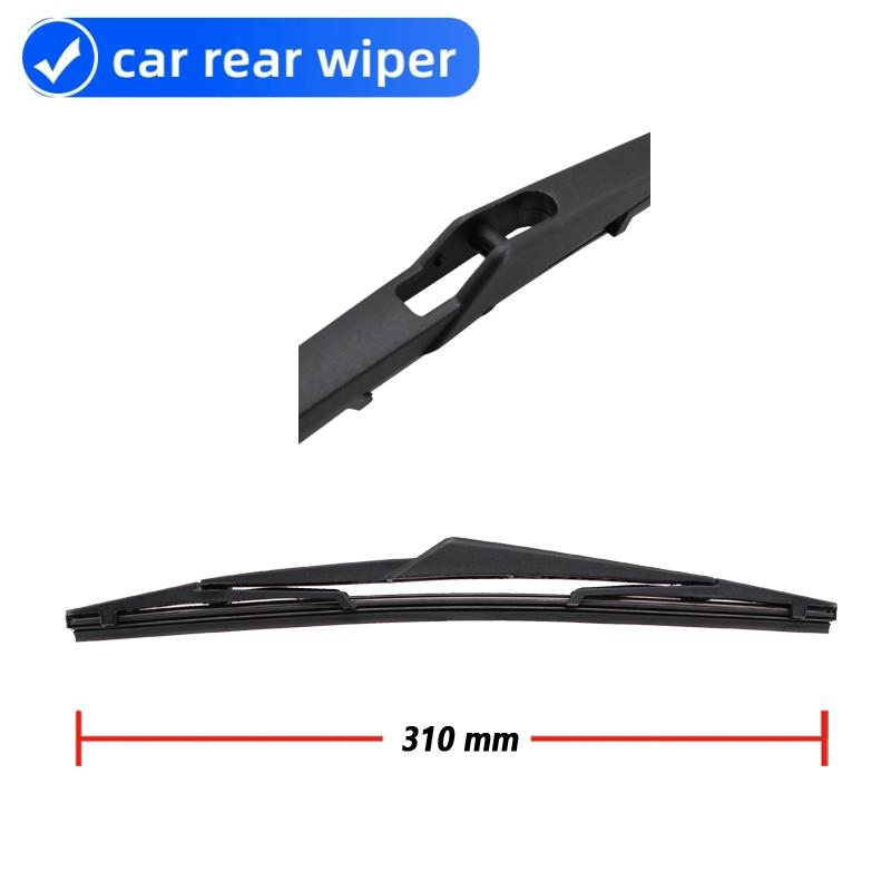 Car Rear Wiper Blades Back Window Wipers Arm For Ssangyong Kyron Hatchback (2006 Onwards) 310mm Auto Windscreen Blade