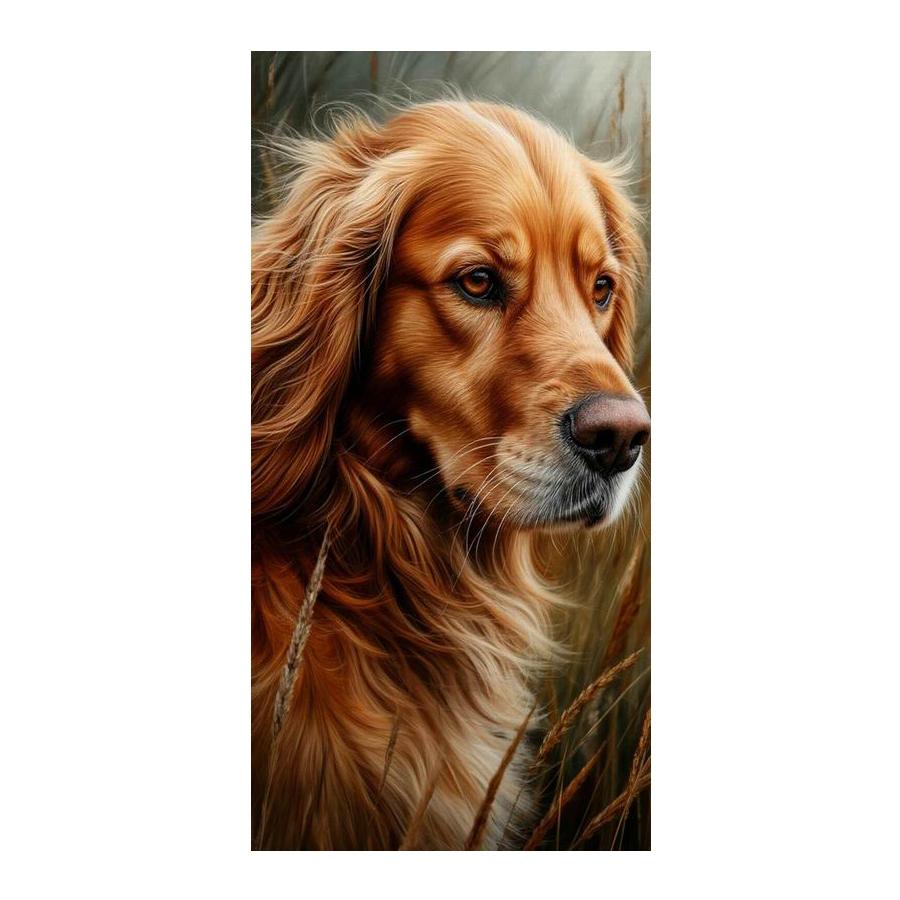 Yellow Dog Large Size Diamond Painting New Collection Animal Diy Full Square Round Drill Rhinestone Embroidery Mosaic Cross Stitch Kits