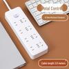 USB Socket Panel with Multi-Outlet Power Strip and Sub-Control
