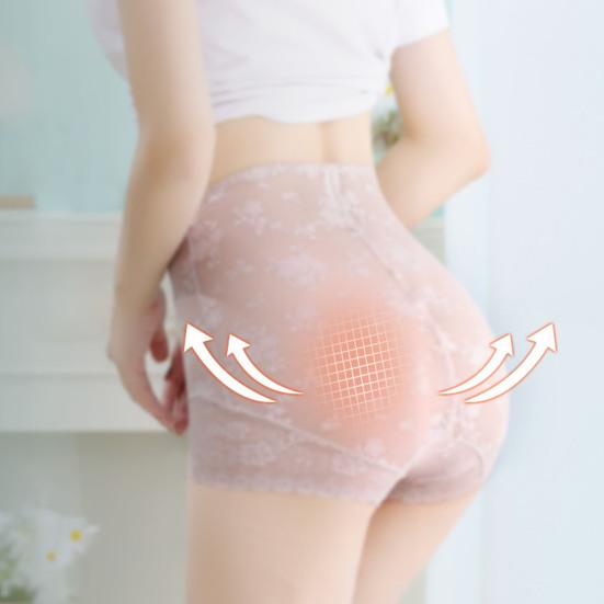 Dámské Kalhotky Bezešvé Vysoký Pas Tenká Krajka Vysoká Elasticita Dobrá Prodyšnost Zvednutý zadek Slim Fit Tenký Rychleschnoucí Ležérní Sportovní spodky Dámské kalhotky