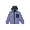Converse Velvet Jackets Unisex Purple Hooded Thickened 10024061-A03