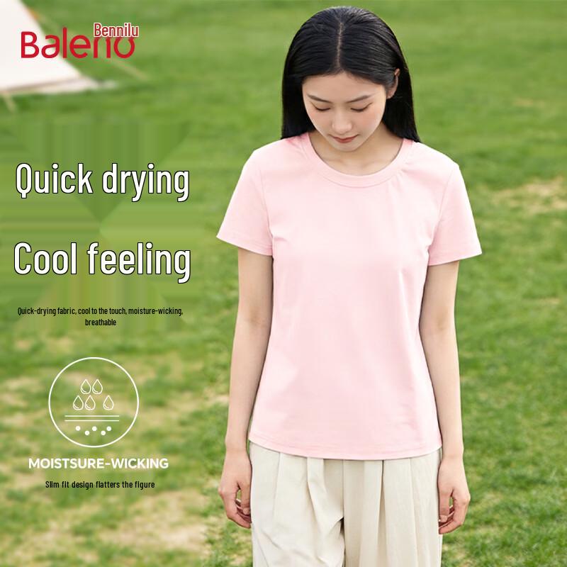 Baleno Women s Quick-Dry Breathable Cool-Touch Sports T-Shirt M