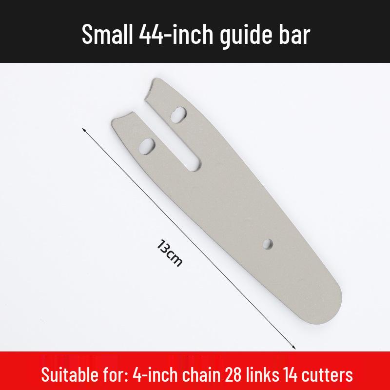 Universal Chainsaw Guide Bar & Chain: 4" & 16" for Gasoline & Lithium Electric Saws