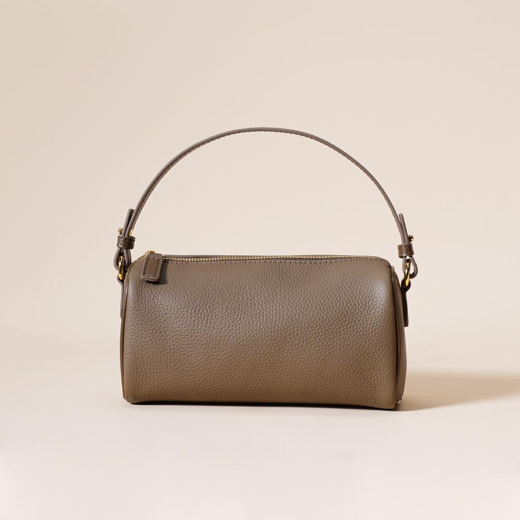 The First Layer of Cowhide Premium Leather Women's Bag, Simple Texture Underarm Bag Women's New Popular Versatile Portable Oblique Span Bag