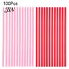 Drinking Water Straw Heart Shaped Straws, Food Safe PP Disposable Rounded Grade Lip Design Comfortable Sip Straws for Cocktail, Birthday Party