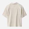 DOD Terry Up Collar T-Shirt For Women (Ivory)