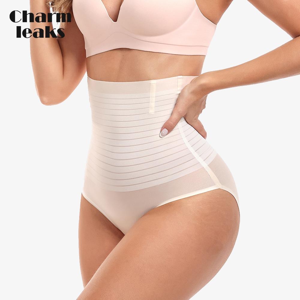 CHARMLEAKS Shapewear for Women Body Shaper Trousers Tummy Control Underpants Soft and Comfortable Shaping Underwear Hip Lifting Bodice Pants