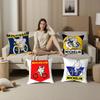 M-MichelinS T-Tyres Pillow Case Plush Fabric Soft Double Sided Print Sofa Cushion Cover Throw Pillow Covers