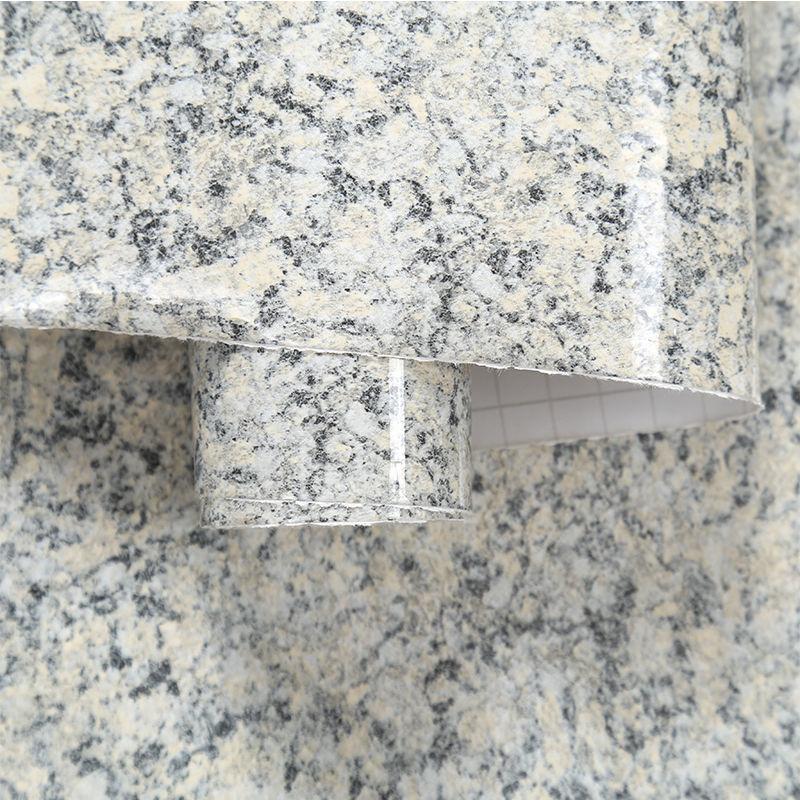 

80смx5м Гранитные обои Улучшенные наклейки DIY Декоративные ПВХ Самоклеящиеся настенные наклейки Декоративные Кухня Рабочий стол Домашний декор 80CMX3M