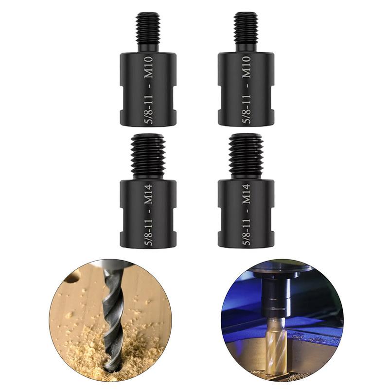 Compact Metal Angle Grinder Adapter Converter 5811 to M10 and for M14 for Easy Thread Conversion and Stability