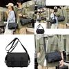 Trendy Black Casual Shoulder Bag With Ample Space Ideal For Daily Use And Gym Activities