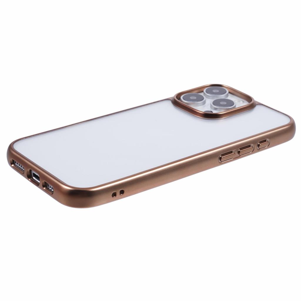KIGC Ice Silk Series For iPhone 16 Pro Max Case TPU+PC Electroplating Phone Cover