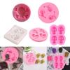 Silicone Baking Molds Detailed Skull Shaped Cake Moulds DIY Chocolate Mould